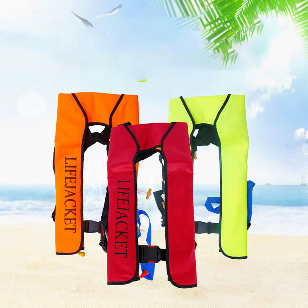 Automatic Inflatable Life Jacket Professional Swiming Boating Fishing Life Vest Water Sports Adult Life Vest for Fishing