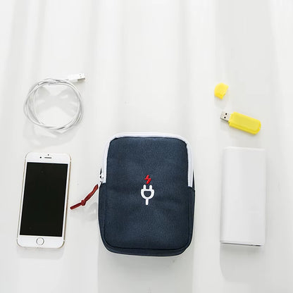 Mobile Phone Bag Travel Digital Electronics Storage Bag Data Cable Mobile Phone Charging Bank Hard Disk Pack Sorting Small Pack