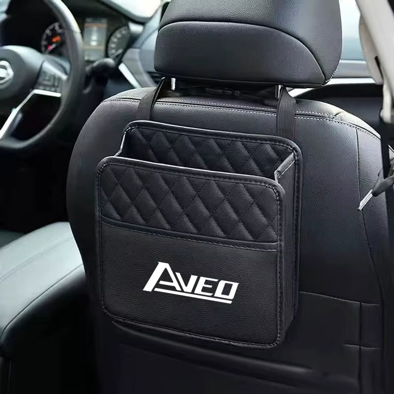 Storage Bag Thermal Cooler Travel Organizer Case Pouch Bottle Drink Holder Container for Chevrolet AVEO Car Accessories Interior