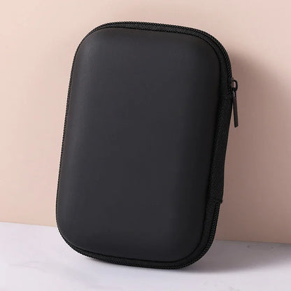 Sundries Travel Storage Bag Charging Case for Earphone Package Zipper Bag Portable Travel Cable Organizer Electronics Storage