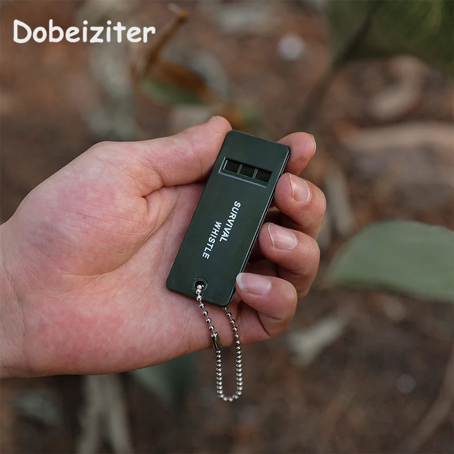 Frequency Whistle High Decibel Survival Whistle Portable Keychain Camping Hiking Emergency Survival Whistle Outdoor Tools