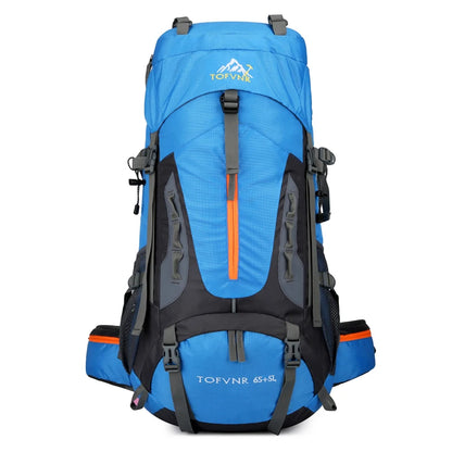 New Hiking Backpack 70L Outdoor Waterproof Climbing Camping Storage Bags Men and Woman Mountaineering Travel Sports Bag 2201