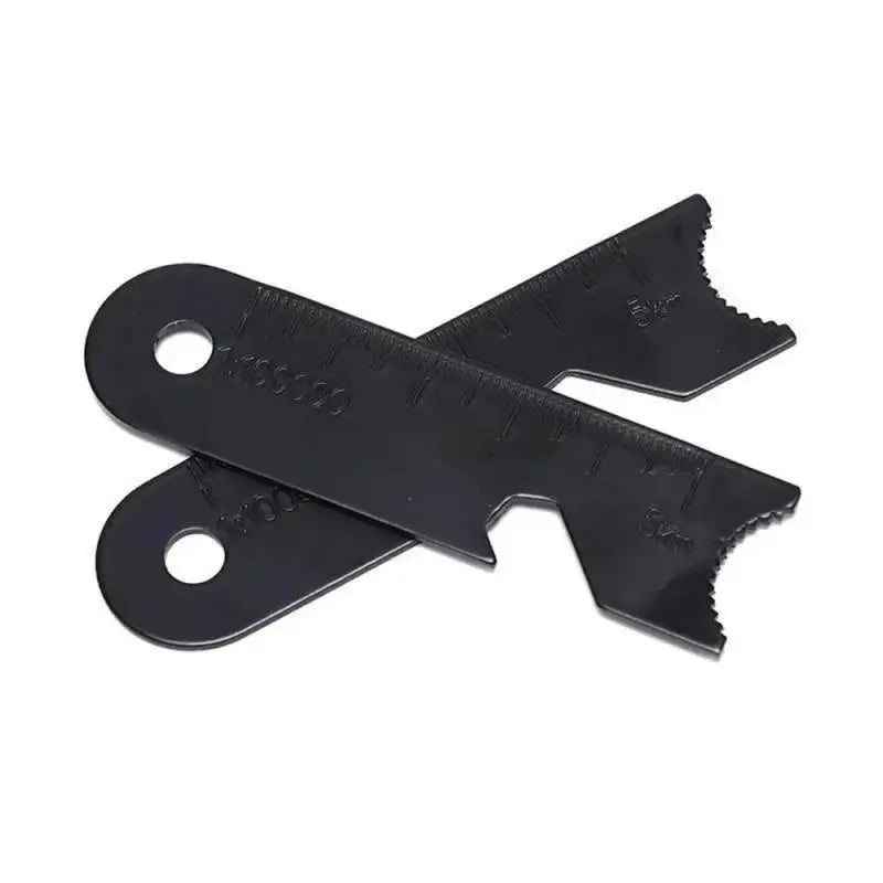 Magnesium Flint Scraper Stone Fire Starter Lighter Bottle Opener Tools Outdoor Survival Camping Hiking Tool Measuring Ruler