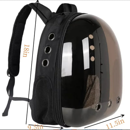 Portable Space Capsule Breathable Cat Bag, Pet Travel Supplies, Carrying Pets Travel Essential