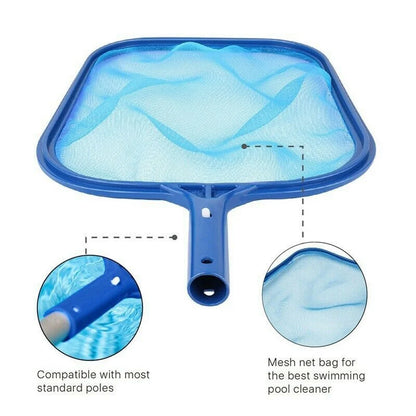 Swimming Pool Leaf Skimmer Rake Net Hot Tub Spa Cleaning Leaves Mesh Too Living Household Emoji Items